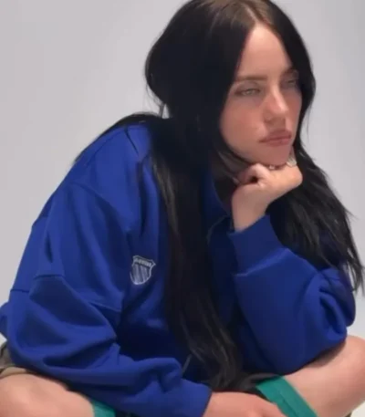Billie Eilish Fragrance Line Classic Blue Jacket
