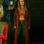 Billie Lourd Adulthood Leather Coat
