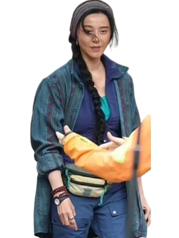 Bingbing Fan Ice Road Vengeance Dhani Blue Coat