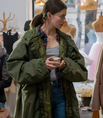 Birds of Paradise Diana Silvers Green Coat