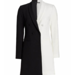 Black And White Blazer Dress