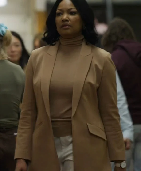 Black Girl Missing Garcelle Beauvais Brown Blazer
