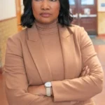 Black Girl Missing Garcelle Beauvais Brown Blazer