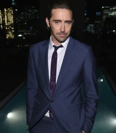 Bodies Bodies Bodies Lee Pace Suiting Blue Blazer
