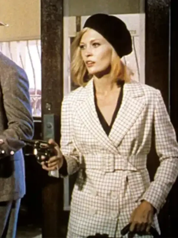 Bonnie Parker & Clyde 1967 Belted Coat