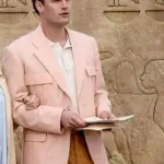 Bouc Death on the Nile Pink Blazer Jacket