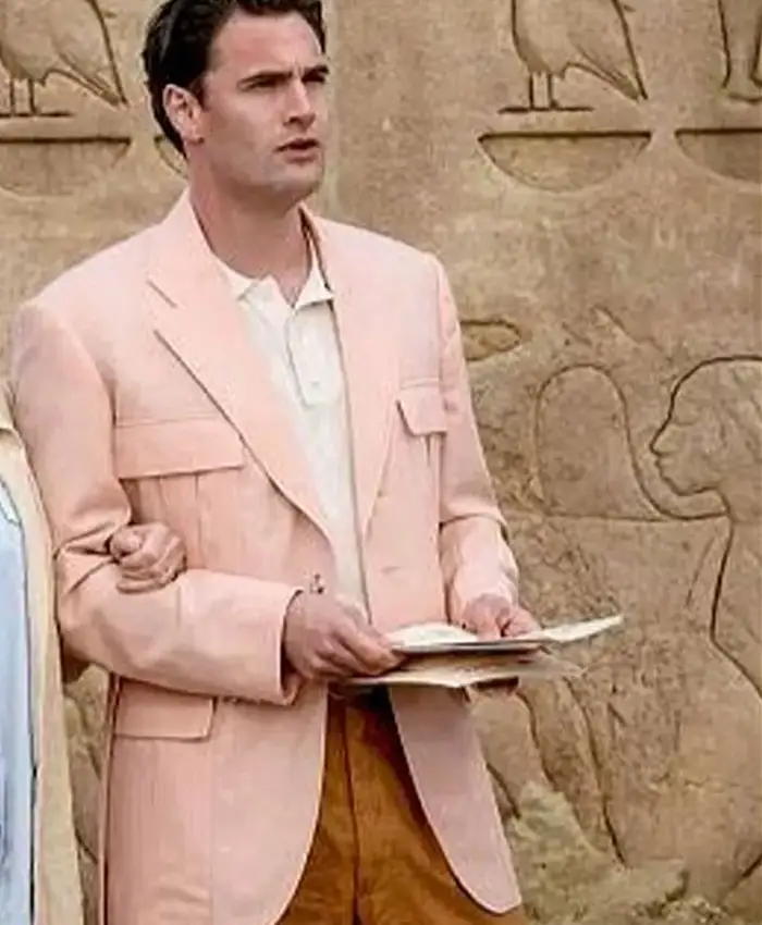 Bouc-Death-on-the-Nile-Blazer-Jacket.webp Bouc Death on the Nile Pink Blazer Jacket