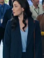 Bourne Make Me A Match 2023 Blue Striped Blazer