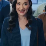 Bourne Make Me A Match 2023 Blue Striped Blazer