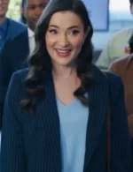 Bourne Make Me A Match 2023 Blue Striped Blazer