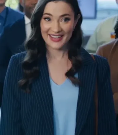 Bourne Make Me A Match 2023 Blue Striped Blazer