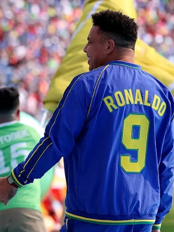 FIFA 2026 Ronaldo Nazário Blue Track Jacket
