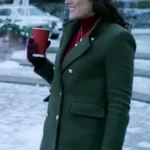 Just Like A Christmas Alex Green Wool Coat