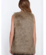 Brown Fur Vest