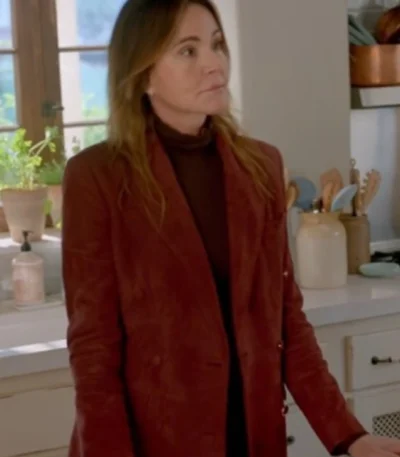 Christa Miller Shrinking S2 Suede Blazer