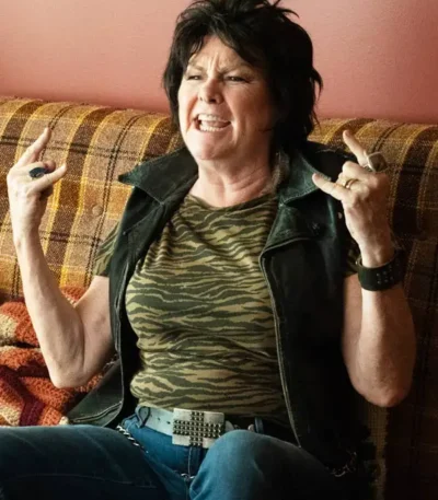 Deaner ’89 Mary Walsh Black Leather Vest