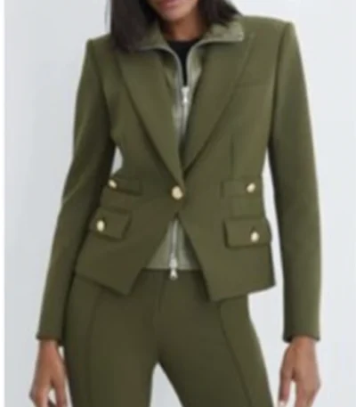 Kayleigh McEnany Outnumbered Green Blazer