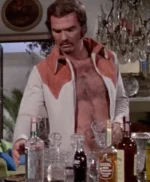 Men’s Classic Burt Reynolds Vintage Zip-up Jacket