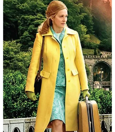 The Miracle Club 2023 Laura Linney Trench Coat