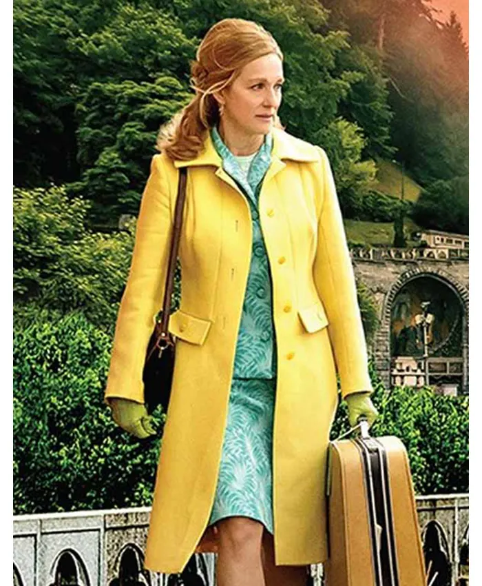 The Miracle Club 2023 Laura Linney Trench Coat The Miracle Club 2023 Laura Linney Trench Coat