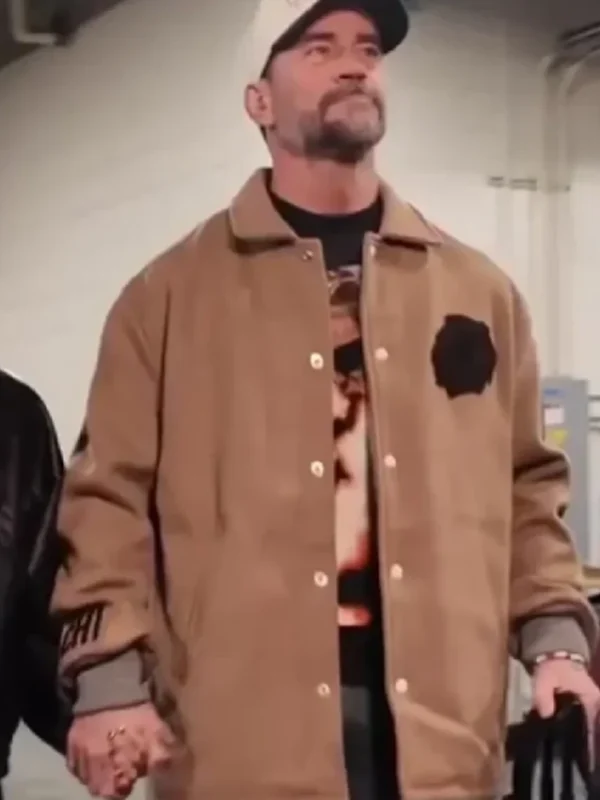 CM Punk Chicago Blackhawks jacket