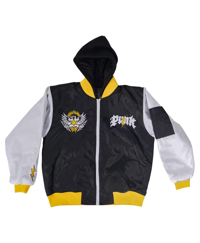 WWE CM Punk Nexus Bomber Jacket WWE CM Punk Nexus Bomber Jacket