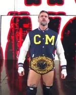 CM Punk Steiner Bros Varsity Jacket