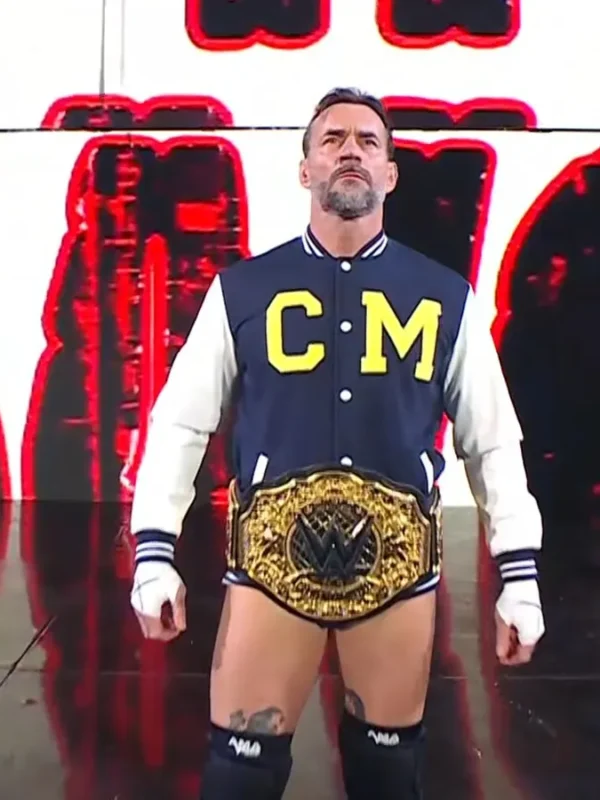 CM Punk Steiner Bros Varsity Jacket