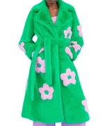 Elsbeth S03 Carrie Preston Green Flower Coat