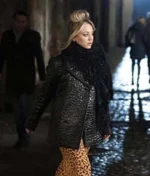 Cassie Bowden The Flight Attendant Black Jacket