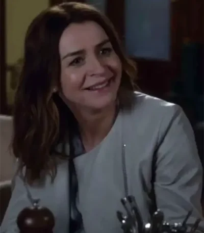 Caterina Scorsone Grey’s Anatomy S015 Grey Jacket