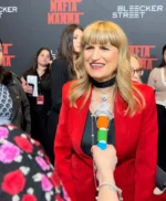 Catherine Hardwicke Mafia Mamma 2023 Premier Red Blazer