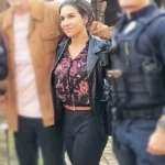 Cecile Cubiló Neighborhood Watch Leather Blazer