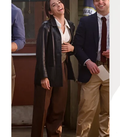 Cecilia Dominguez NCIS Origins S01 Leather Coat