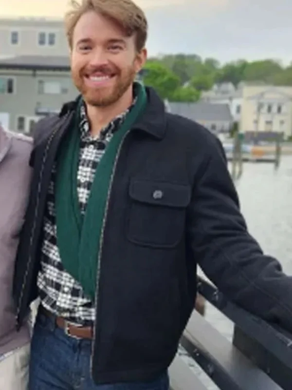 Chandler Massey Mystic Christmas 2023 Black Wool Jacket