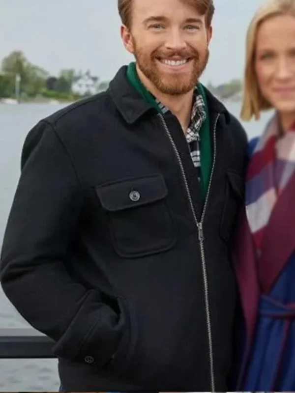 Chandler Massey Mystic Christmas 2023 Black Wool Jacket
