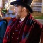 Chandler Massey Mystic Christmas 2023 Maroon Coat