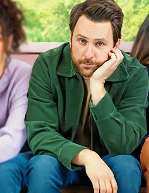 Charlie Day I Want You Back Green Jacket Charlie Day I Want You Back Green Jacket