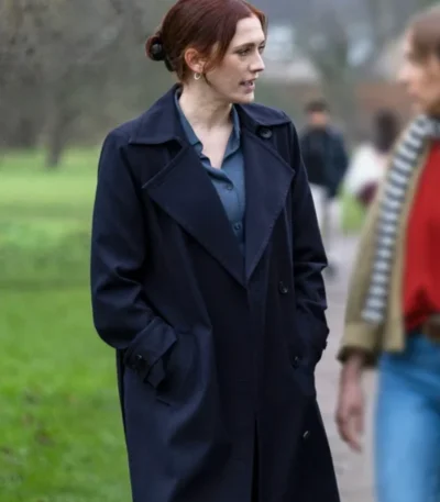 Charlotte Ritchie Code Of Silence S01 Wool Coat