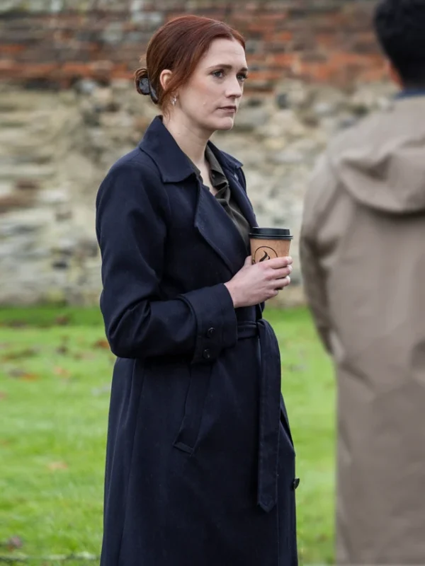 Charlotte Ritchie Code Of Silence S01 Wool Coat