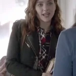 Chasing Life S02 Haley Ramm Black Biker Jacket