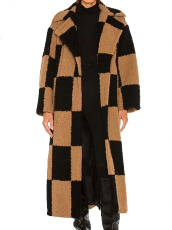 Chelsea DeBoer Down Home Fab S03 Checked Coat