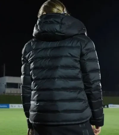 Chelsea F.C Women Black Puffer Jacket