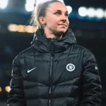 Chelsea F.C Women Black Puffer Jacket