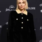 Chevalier 2023 Lucy Boynton Velvet Coat
