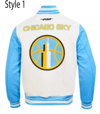 Chicago Sky Classics Retro Varsity Jacket