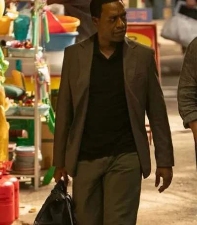 Chiwetel Ejiofor The Old Guard 2 Brown Blazer