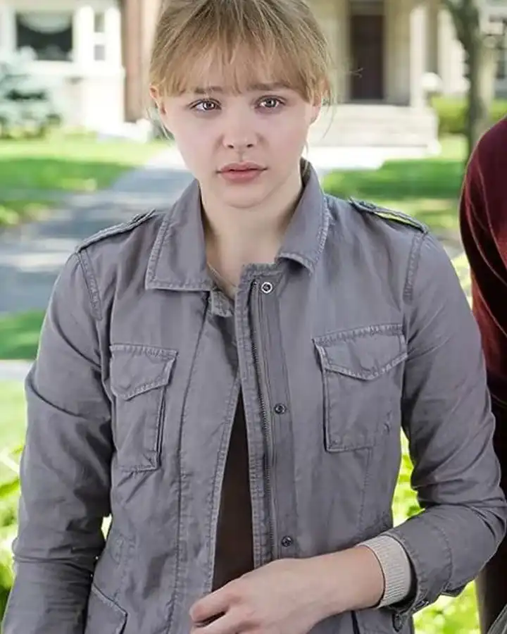 Chloë Grace Moretz Kick-Ass 2 Cotton Jacket Chloë Grace Moretz Kick-Ass 2 Cotton Jacket