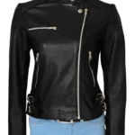 Chloë Grace Moretz The 5th Wave Black Leather Jacket