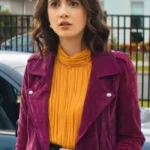 Choose Love 2023 Cami Conway Purple Jacket